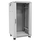 19" Rack skříň S6622W (22U 600x600mm, pojízdná,matná,šedá) 