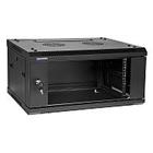 19" Rack skříň W6404ZL/B (4U 450mm, závěsná, složená)