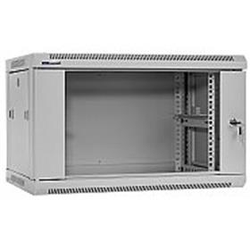 19" Rack skříň W6606W (6U 600mm, závěsná, bílá)