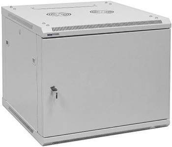 19" Rack skříň W6609DM/W (9U 600mm, závěsná, bílá, plné dveře)