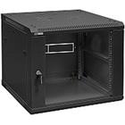 19" Rack skříň W6609ZL/B (9U 600mm, závěsná, černá, složená)