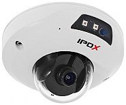 5Mpix IP DOME kamera IPOX PX-DMI5028AMS-IR940 (1.9mm, PoE, IR do 15m, SD)