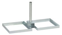 Anténní stožár ZB-500/50+RAM2/400*400 s nastavitelným úhlem sklonu stožáru vůči podkladu