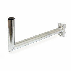 Držák antény 50cm, (na balkón 25-75mm), trubka 42/2mm, zinek Žár
