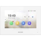 DS-KH6320-WTE1-W(O-STD) - 7" IP bytový dotykový monitor, Wi-Fi; PoE; bílý
