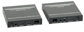 HDMI na optiku extender (+IR) - sada