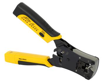 Krimpovací nástroj pro modulární konektory 8p (RJ-45) a 6p (RJ-22, RJ-11), tester