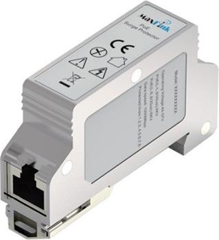 MaxLink MAXPIDIN-S bleskojistka na DIN lištu, 1Gbit, podpora PoE