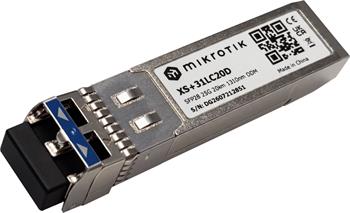 MikroTik XS+31LC20D, SFP28 optický modul, Single-Mode, 20km, 25G, 1310nm