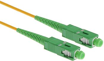 Optický patch cord, SCapc/SCapc, Simplex, Singlemode 9/125, 5m