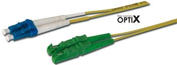 OPTIX E2000/APC-LC optický patch cord 09/125 15m G657A1