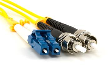 OPTIX LC/UPC-ST/UPC Optický patch cord 09/125 3m G657A