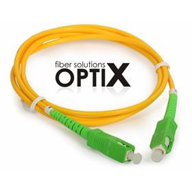 OPTIX SC/APC-SC/APC patch cord 09/125 3m simplex G657A 1,8mm