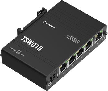 Teltonika TSW010, DIN switch, 9-30V DC