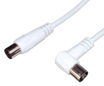 Účastnický kabel 2m - IEC samice 90°