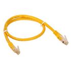 UTP patch kabel Cat5e 0,5 m žlutý