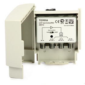 Venkovní zesilovač Terra AB012 (22dB 5/12V)